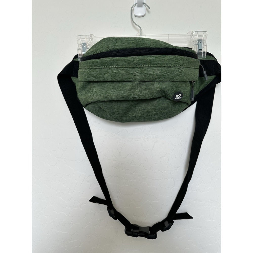 Waterfly Fanny Pack  Water Resistant Hiking Waist Bag Pack Large Green